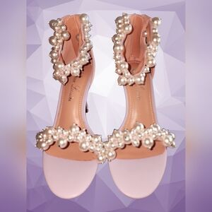 Lauren Lorraine Violet Pearl Heels